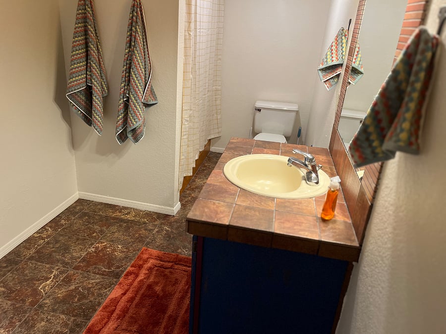 Bathroom.