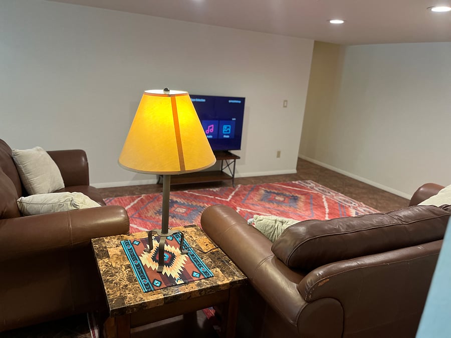 Spacious family room