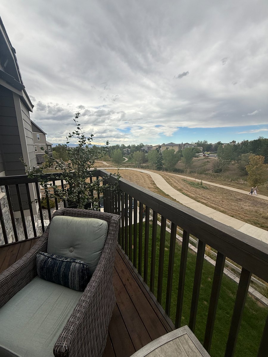View from back deck. Miles of trails.