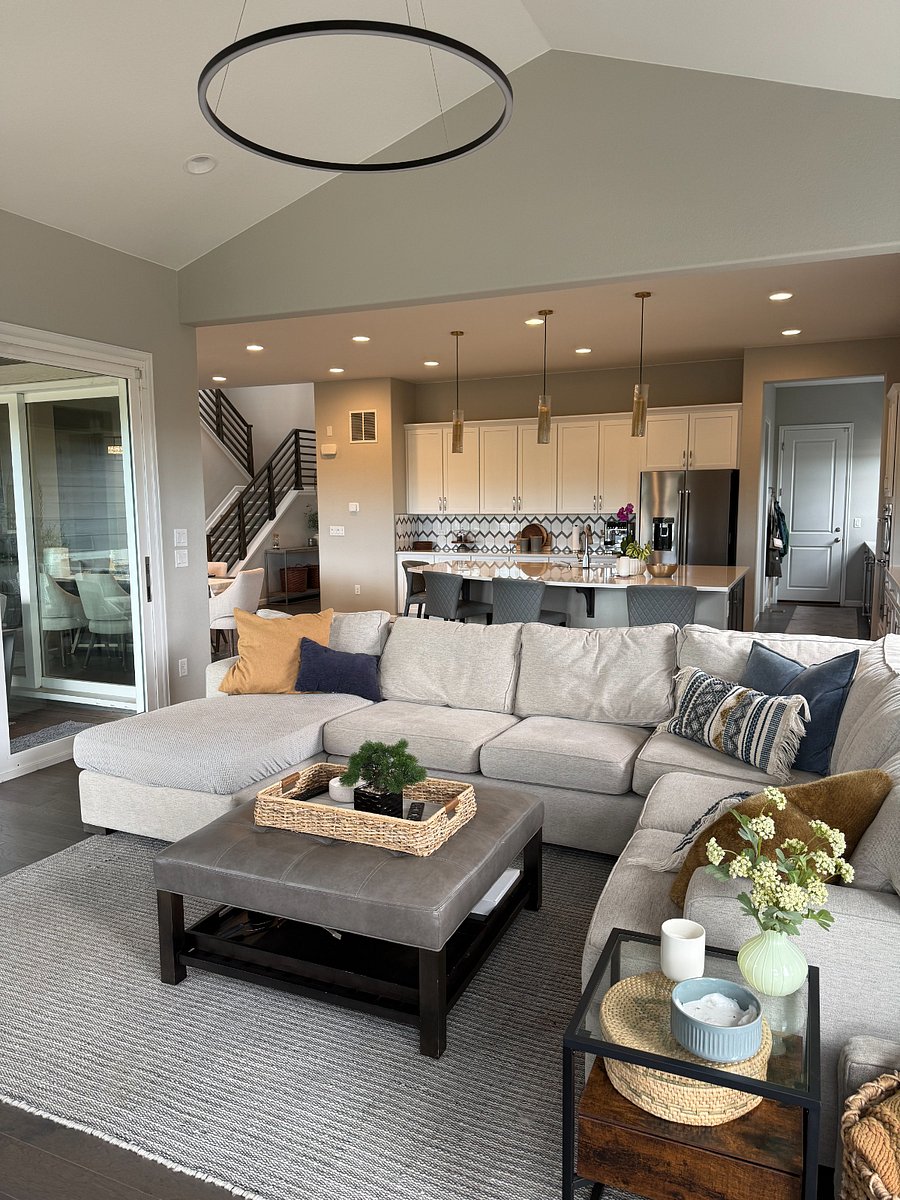 open living room area