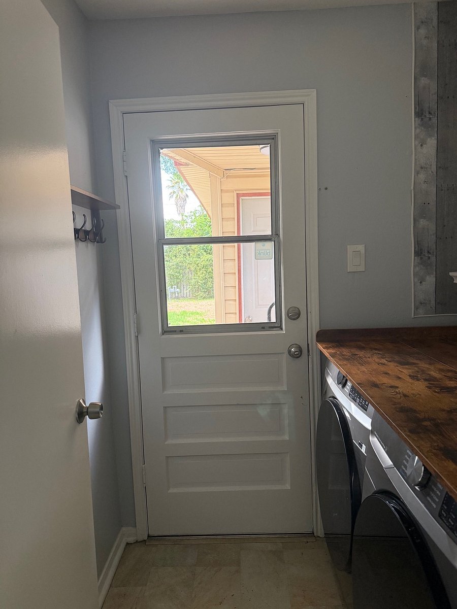 Dedicated Laundry room/mud room