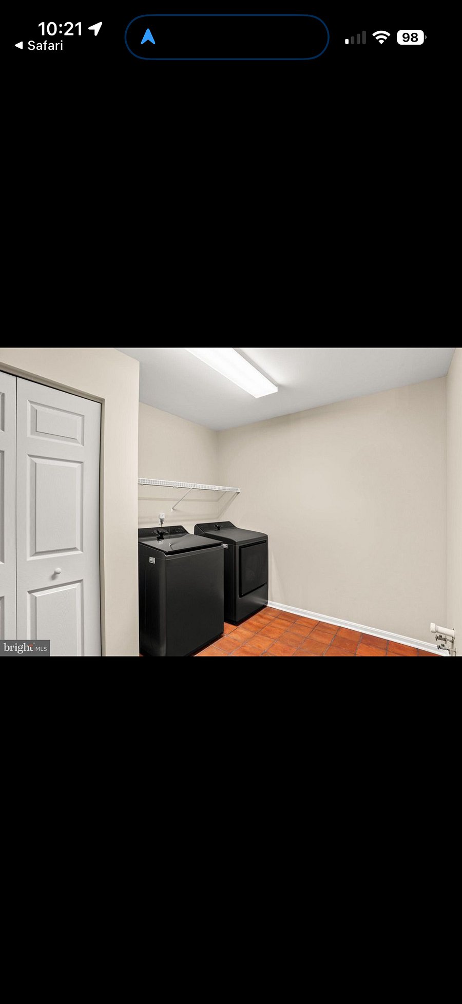Second floor laundry room