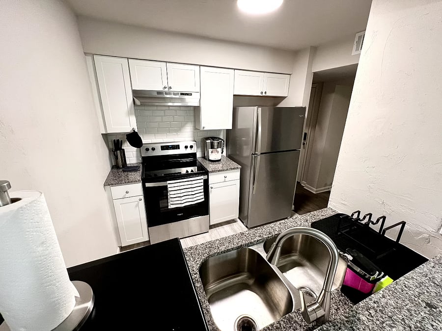 Fully stocked kitchen w/ pantry!