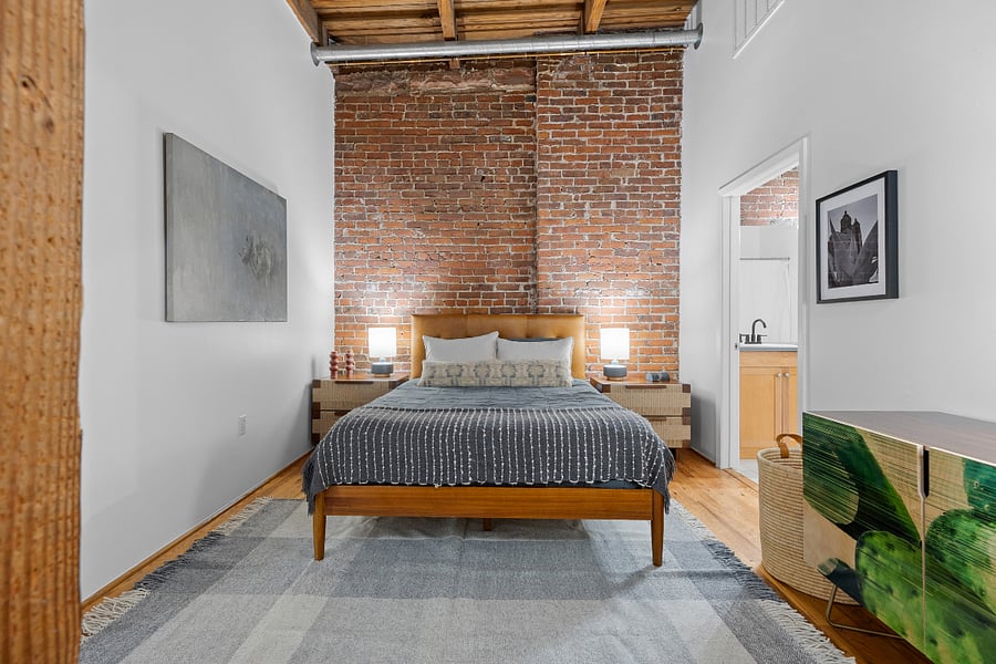 Dresser, nightstands, bathroom essentials
