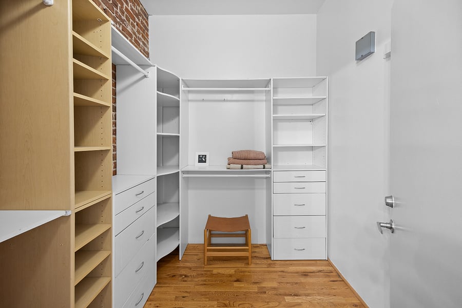 Large walk-in closet
