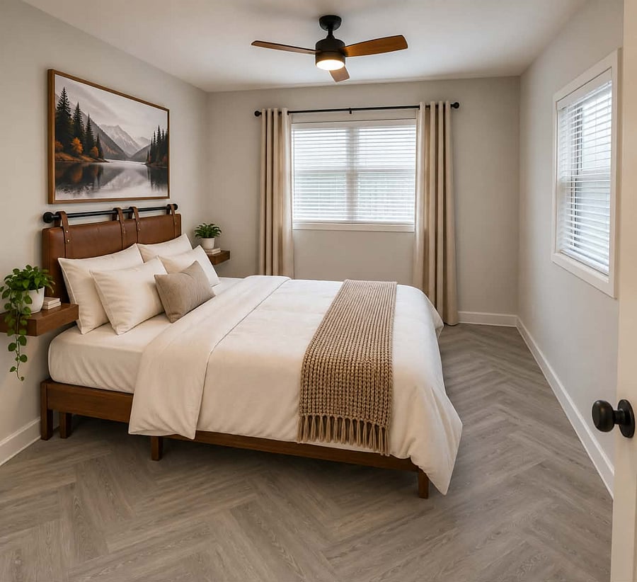 Bedroom with Queen Bed