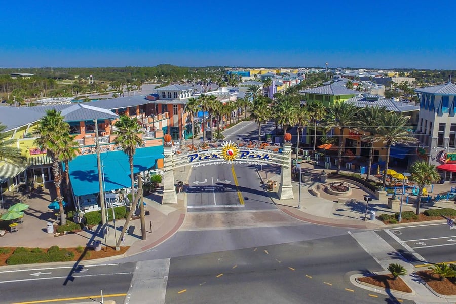 Nearby Pier Park - shopping, dining and entertainment in Panama City Beach