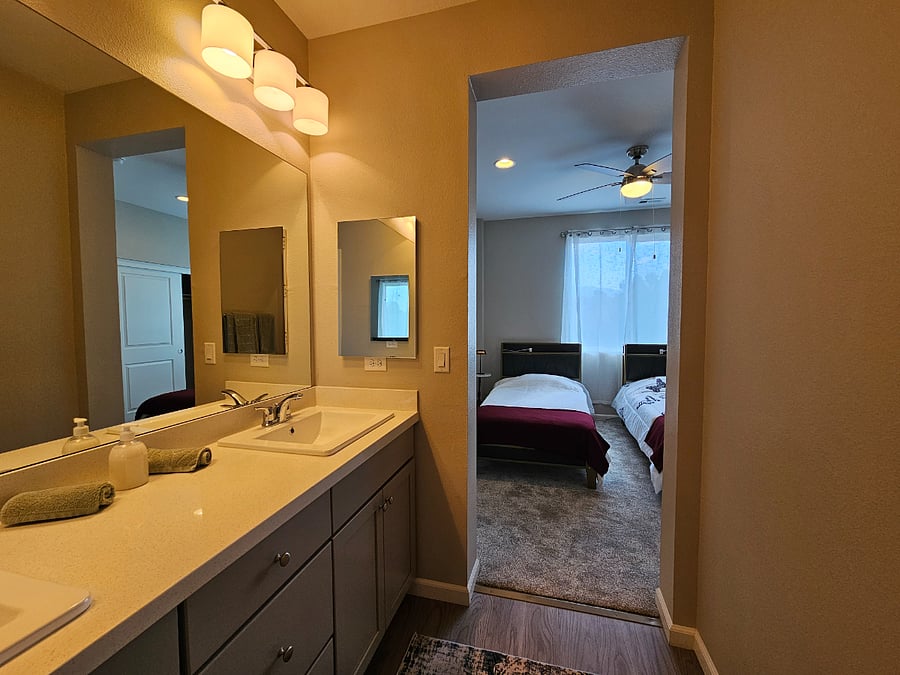 Secondary bathroom