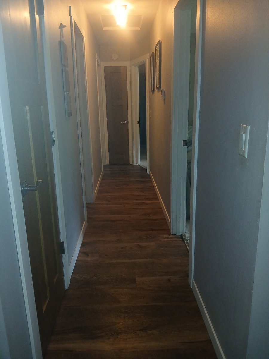 Hall to Bedrooms and Bathrooms