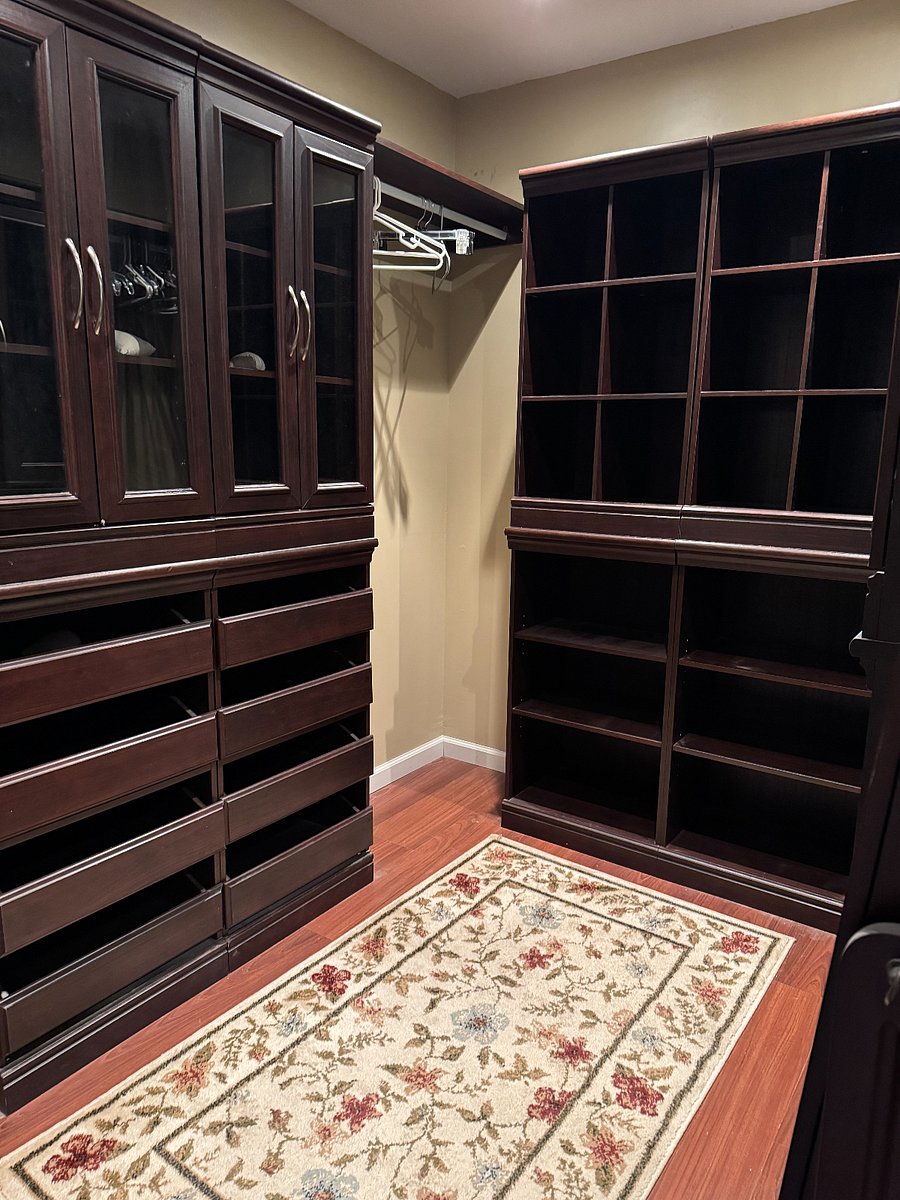 Primary closet