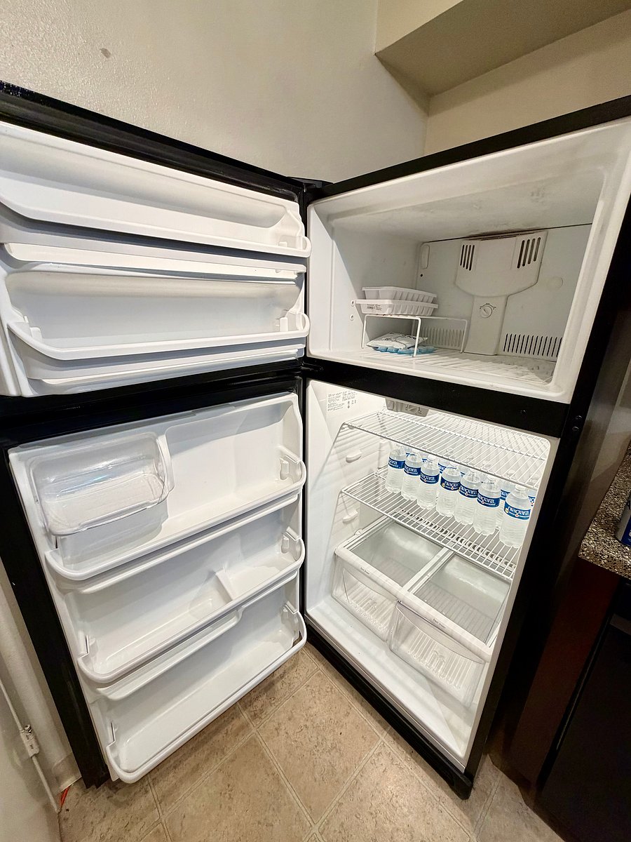 Two Doors Freezer and fridge.