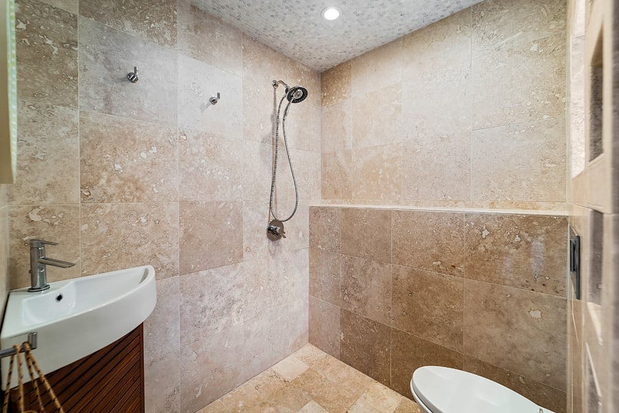 A European bathroom