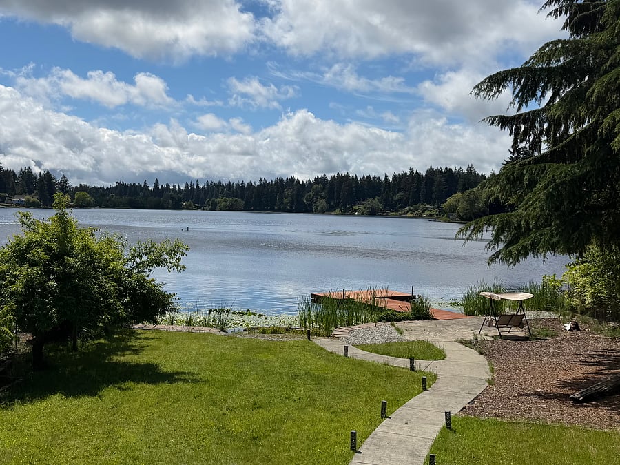 Private dock/backyard