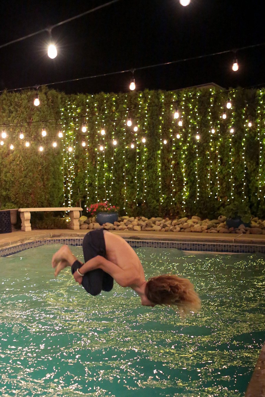 You will have so much fun in this pool!