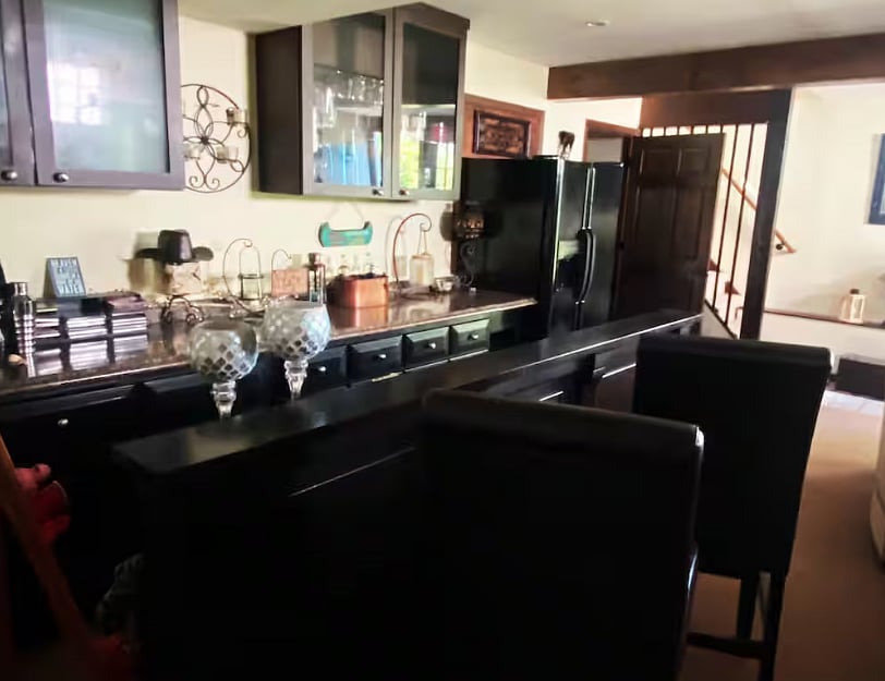 Lower level bar