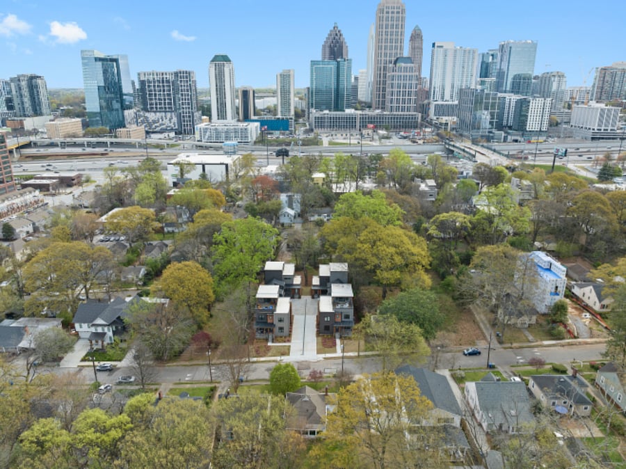 Overhead and Skyline View