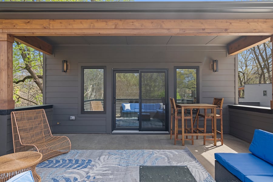 Private Rooftop - Outdoor Furniture, Outdoor Dining Area