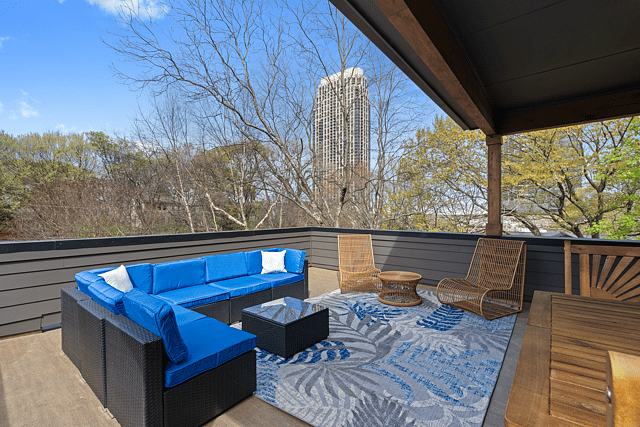 Private Rooftop - Outdoor Furniture, Outdoor Dining Area