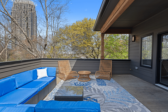 Private Rooftop - Outdoor Furniture, Outdoor Dining Area