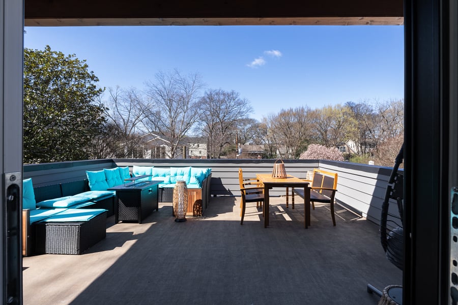 Private Rooftop - Outdoor Furniture, Outdoor Dining Area