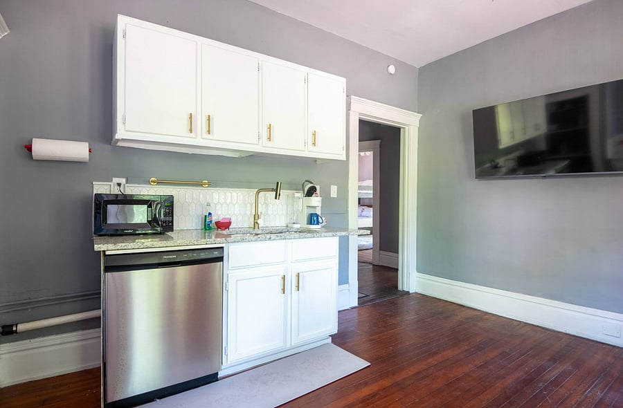 Further inside, you'll discover a fully equipped kitchen featuring a full-size dishwasher and ample storage to support comfortable, stress-free cooking. Questions before booking? We're here to help.