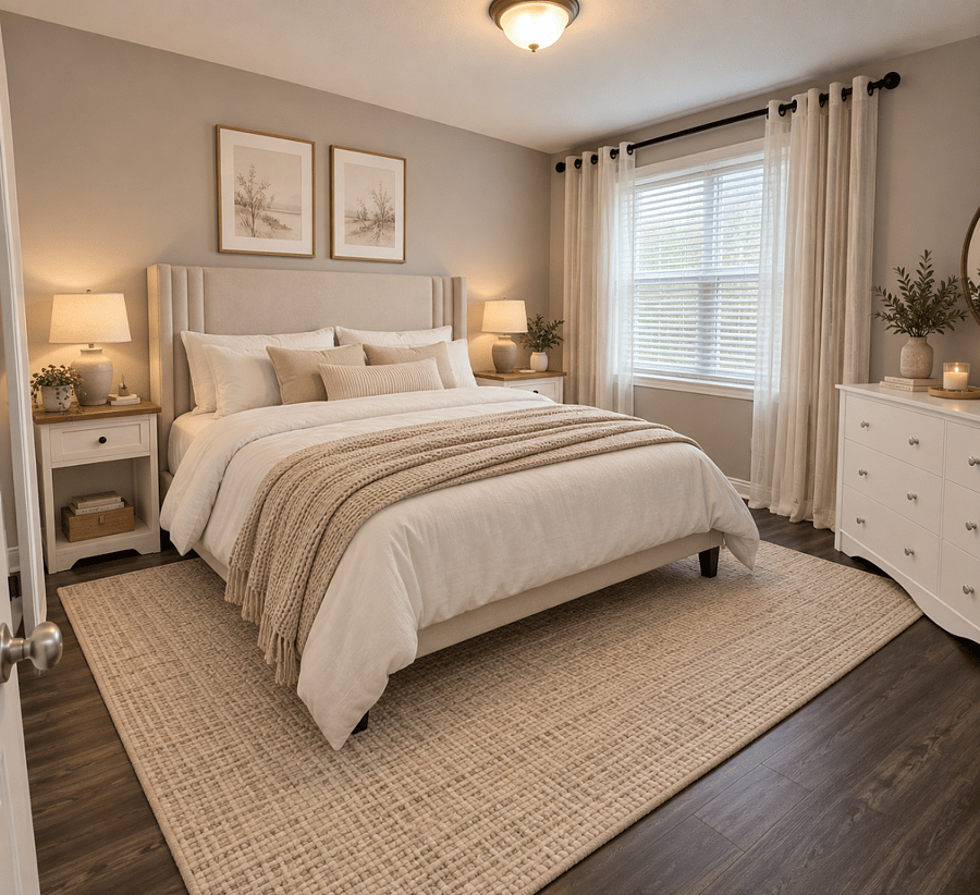 Queen size bed