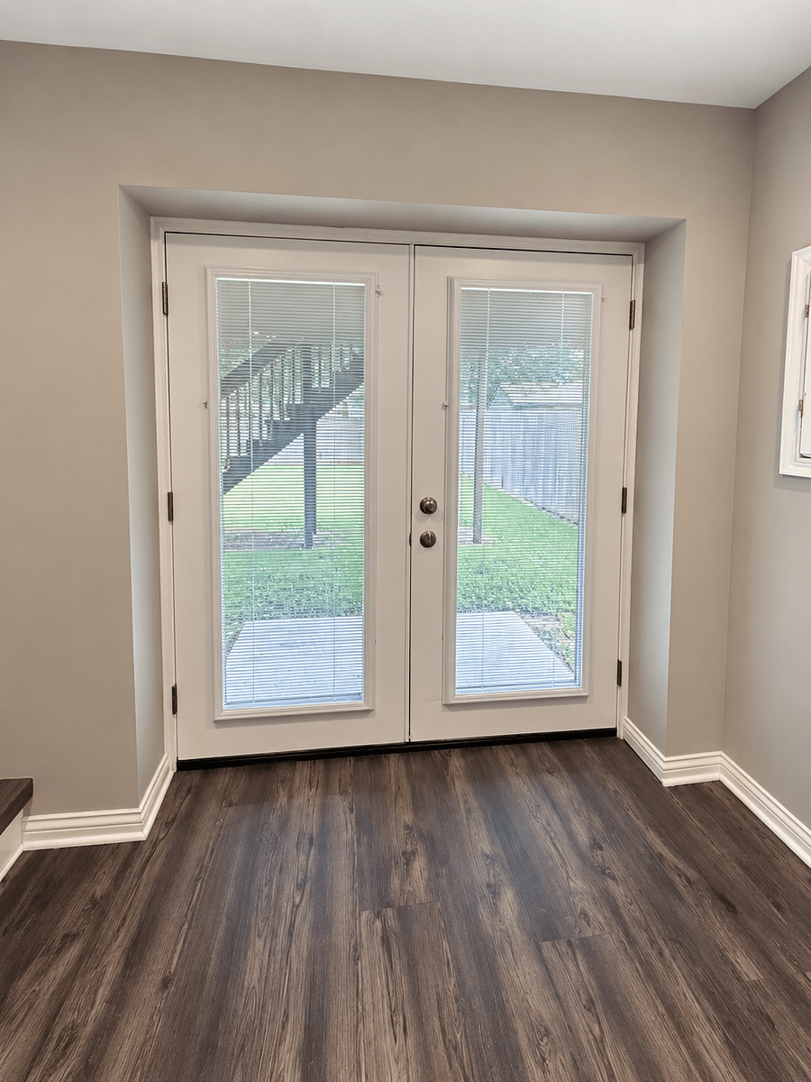 Private entrance to Basement apartment