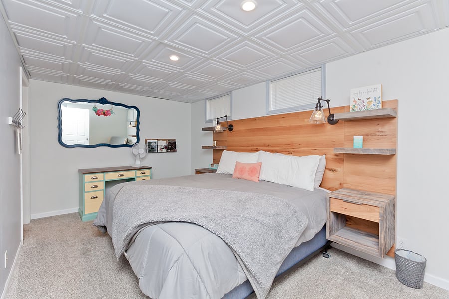 Basement Master Bedroom
