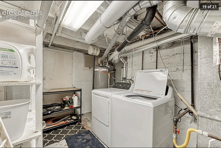 Laundry Room in Basement