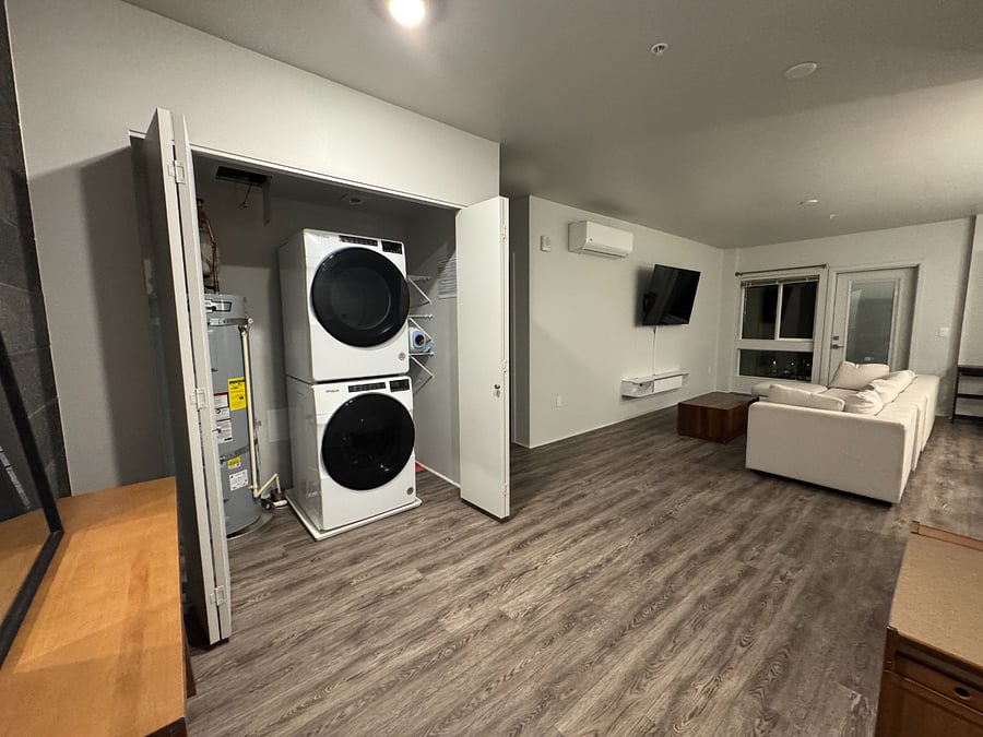 Washer & Dryer in unit