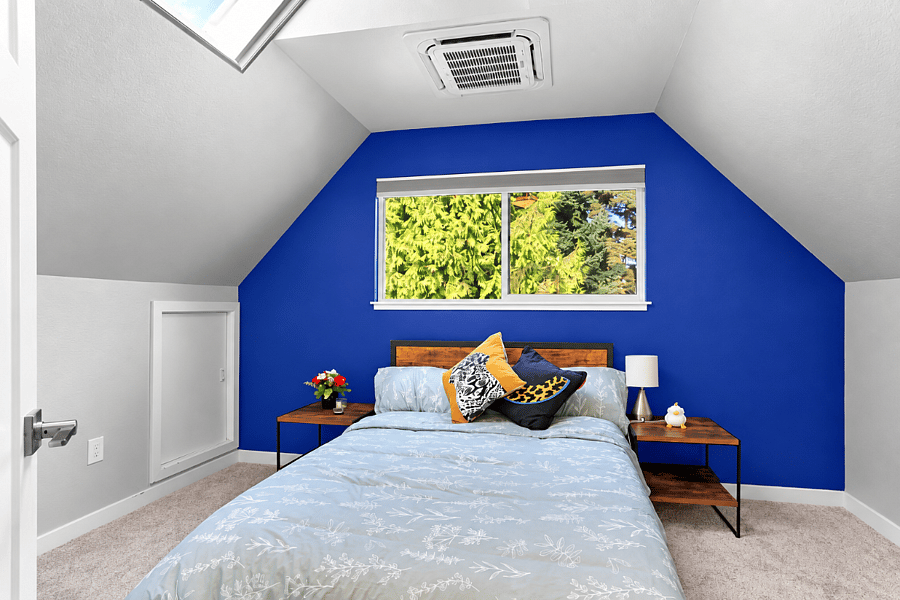 Upstairs Bedroom #2 with Walk In Closet