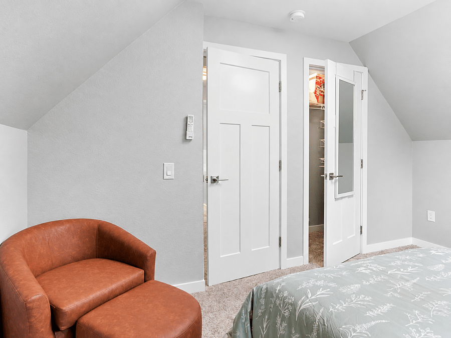 Upstairs Bedroom #2 with Walk In Closet