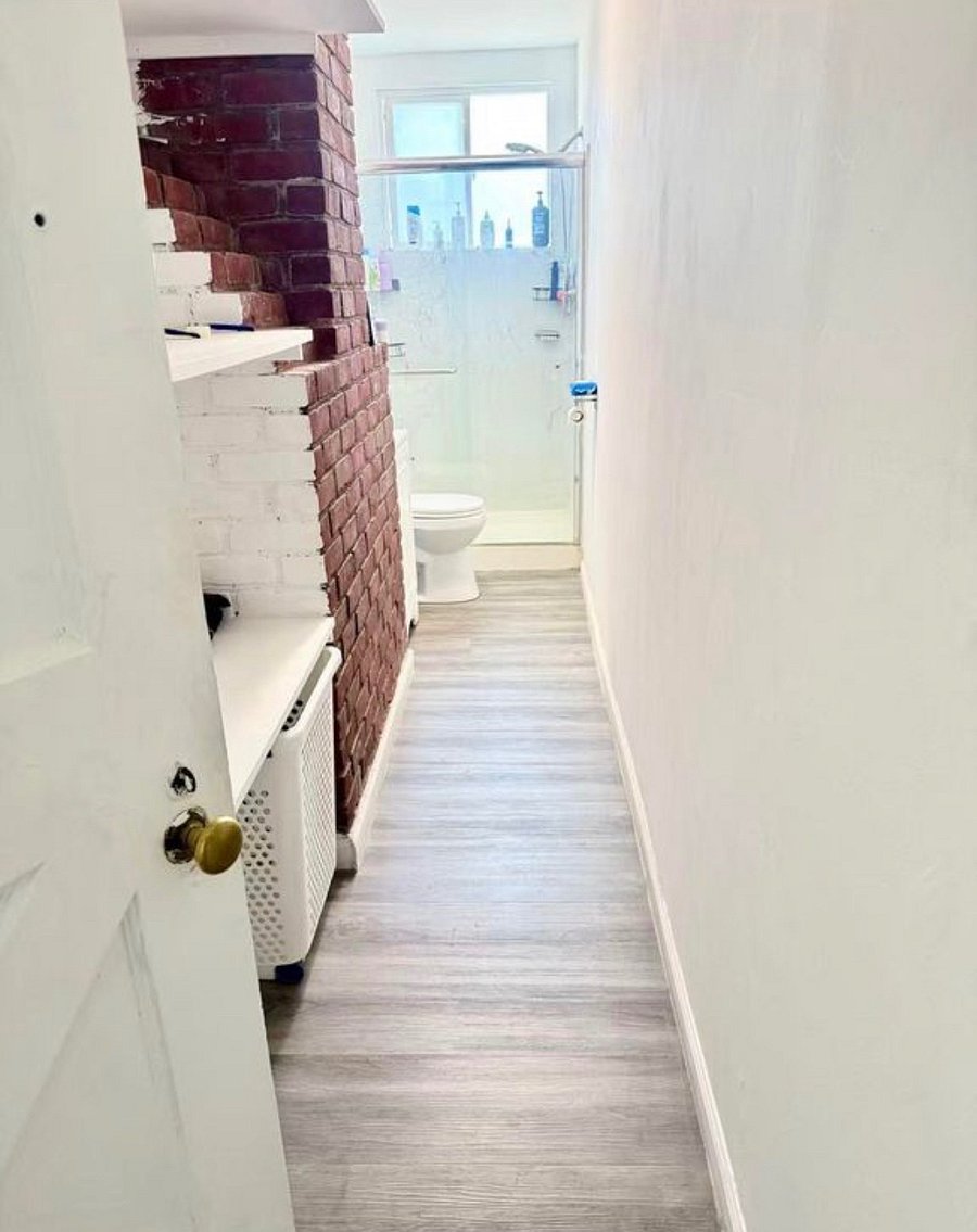 Available nowshared bathroom/restroom.