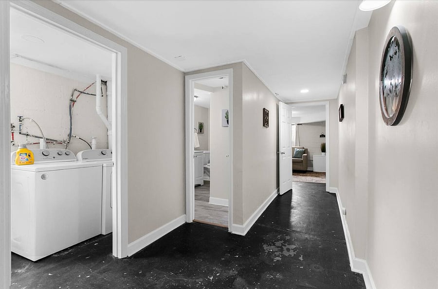Keep your stay running smoothly with a dedicated laundry area, complete with a washer and dryer for easy, convenient use.