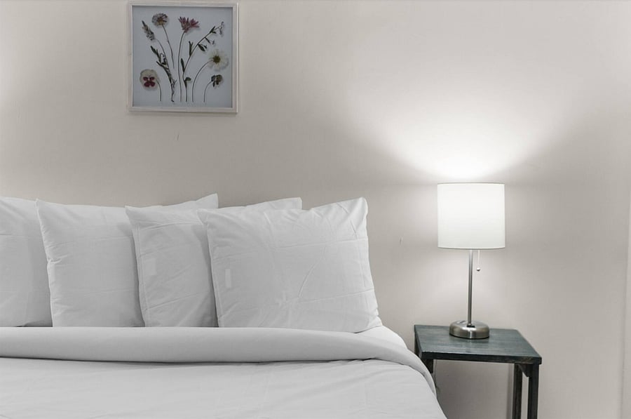 Recharge in this inviting full bedroom, thoughtfully arranged to provide comfort, simplicity, and a peaceful place to rest at the end of the day.
