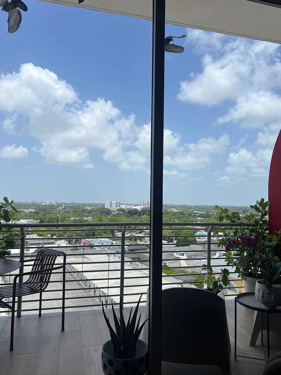View from balcony