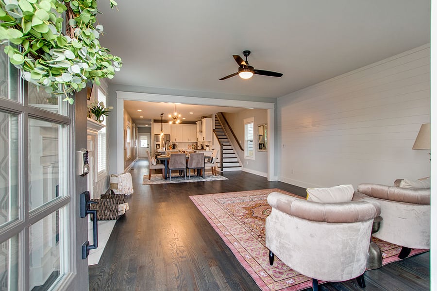 Sectional Sofa is in this room