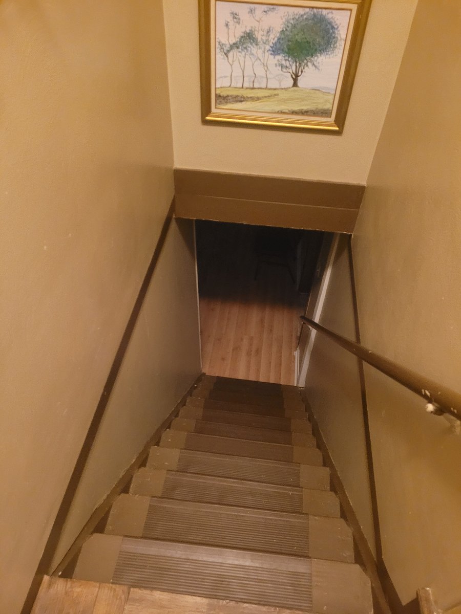 Stairs to the basement