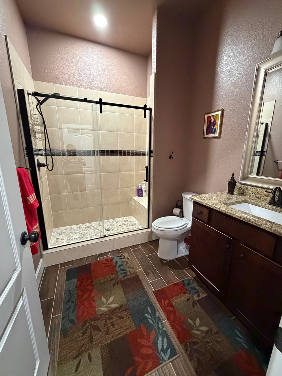 Complete bathroom