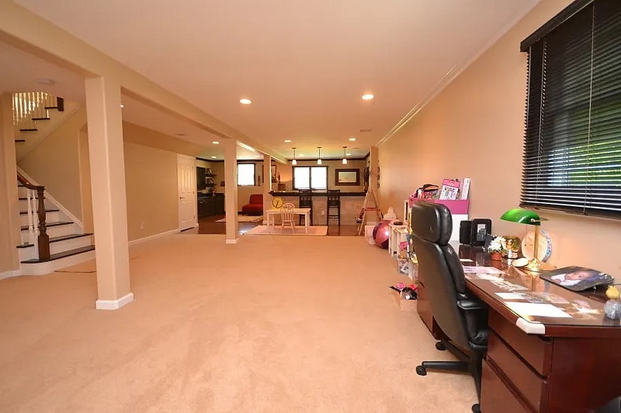 Rec room area
