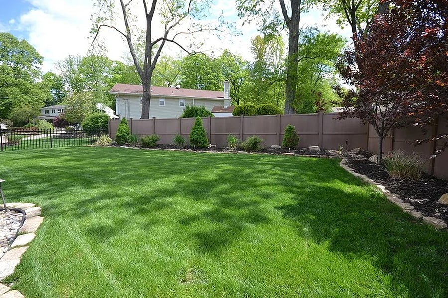 Upper yard w/grass