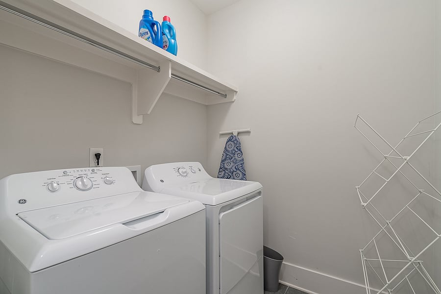 Washer & Dryer for your use.