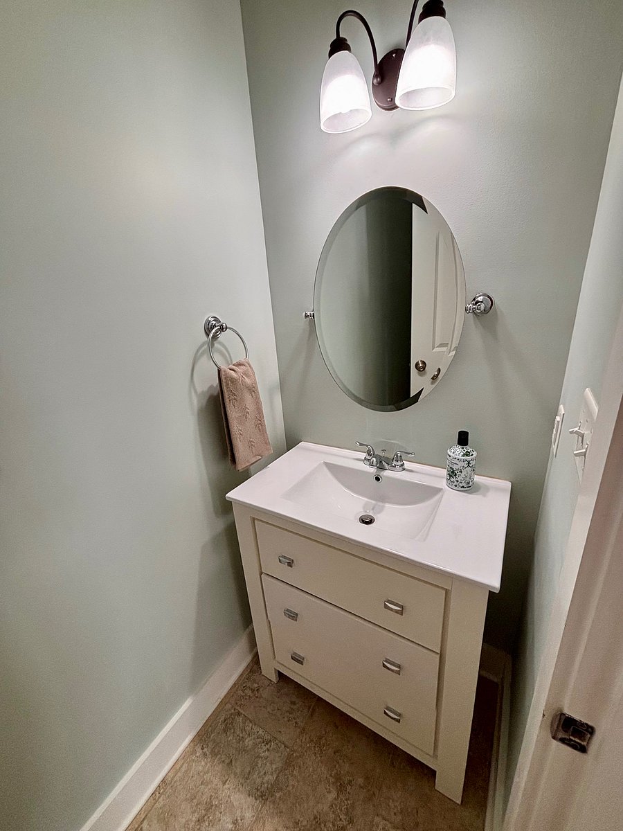 Half bath downstairs