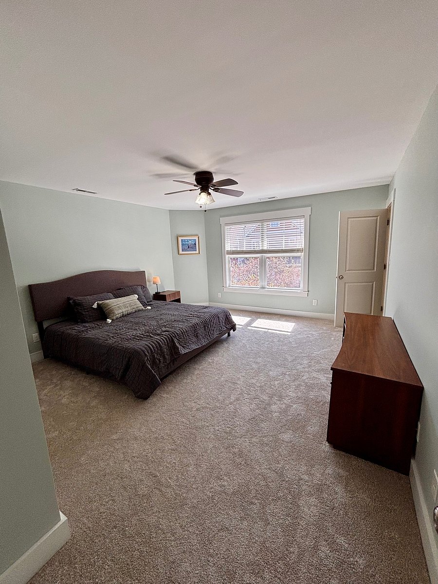 Upstairs master with King bed (bedroom #2).
