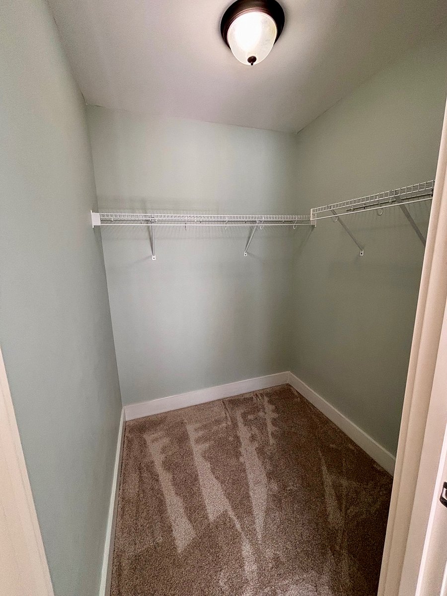 Walk in closet (bedroom #2).