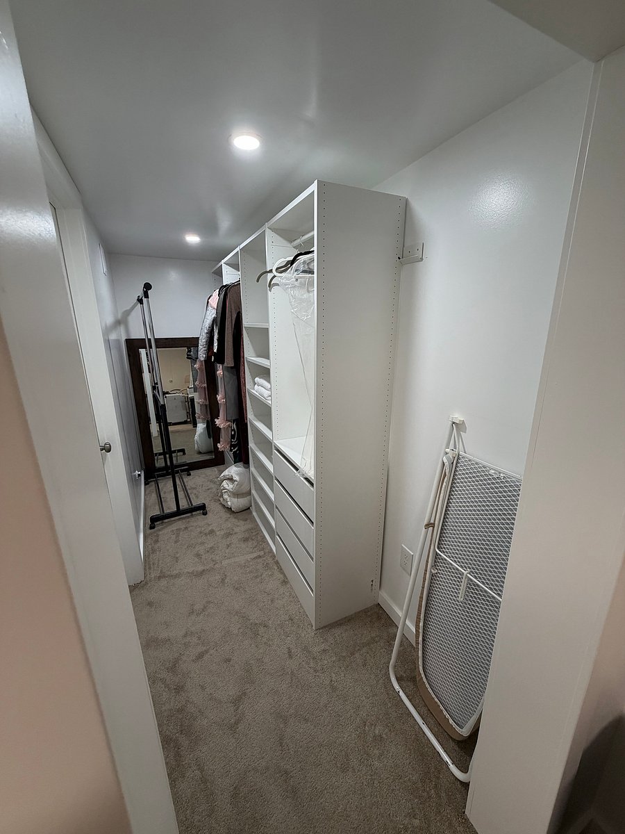Bedroom #3 closet