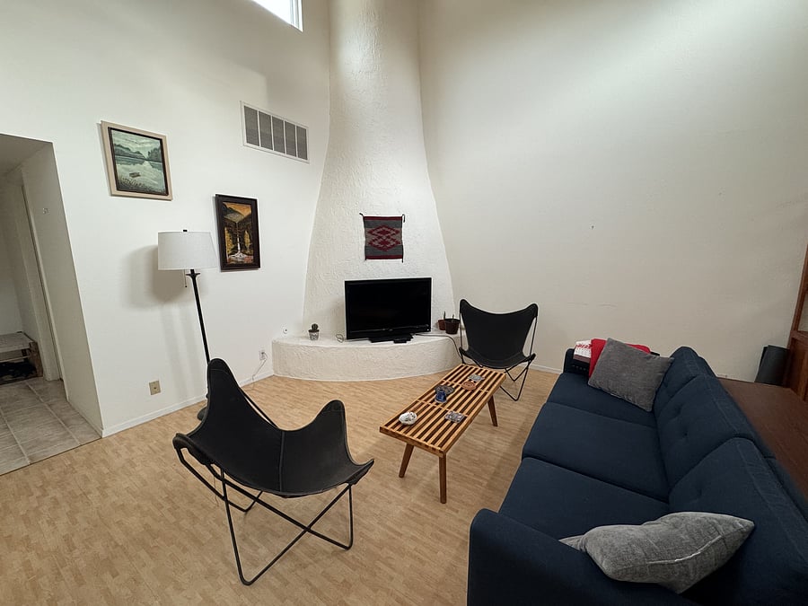 TV with firestick.