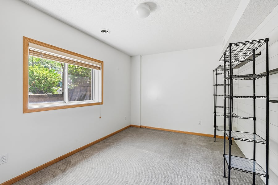Ground level bedroom, will provide a single bed if needed.