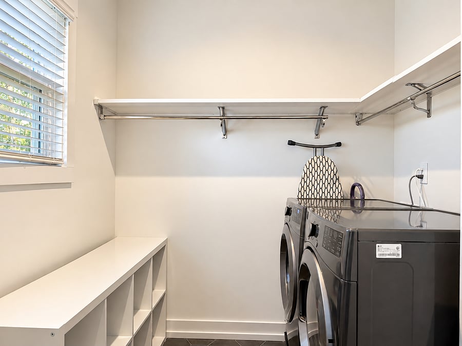 Full-size washer & dryer