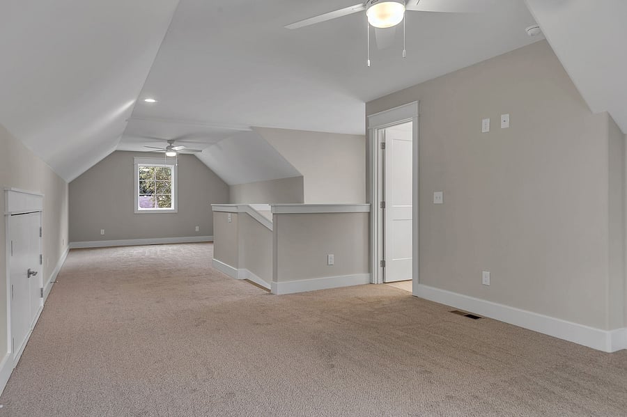 This space was fitted for a private office with a full L-shaped desk-top and a mini-bar area. The door to the right leads to the private full bath with a walk-in tiled shower. New photos when the tenant moves out. Thank you for your patience.